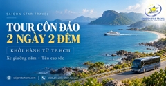 Tour Côn Đảo 2 Ngày 2 Đêm Từ TpHCM - Xe Giường Nằm, Tàu Cao Tốc