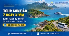 Tour Côn Đảo 3 Ngày 3 Đêm Từ TpHCM - Xe Giường Nằm, Tàu Cao Tốc