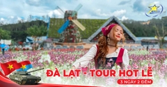 Tour Đà Lạt 3 Ngày 2 Đêm Lễ 30/4 - Khám Phá Thành Phố Ngàn Hoa