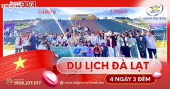 Tour Đà Lạt 4 Ngày 3 Đêm Lễ 30/4/2026 | Nhiều Điểm Hot