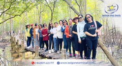 Tour Cần Giờ 2 Ngày 1 Đêm | Đảo Khỉ - Rừng Sác - Vàm Sát Từ TP.HCM