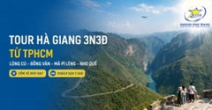 Tour Hà Giang 3N3Đ Từ TpHCM | Gồm Vé Máy Bay - Khách Sạn 3 Sao