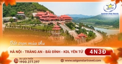 Tour Hà Nội Ninh Bình Hạ Long Yên Tử 4N3Đ