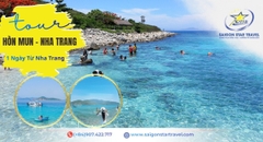 Tour Hòn Mun 1 Ngày Cano Ghép Đoàn | Hòn Mun - Làng Chài - Mini Beach
