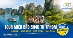 Tour Miền Bắc 5N4Đ Từ TpHCM: Hạ Long - Ninh Bình - Mộc Châu - Mai Châu