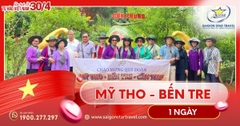 Tour Mỹ Tho Bến Tre Lễ 30/4: Sông Nước Miệt Vườn 1 Ngày
