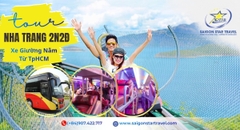 Tour Nha Trang 2 Ngày 2 Đêm Giá Rẻ | Check-in Biển Đẹp, Xe Giường Nằm, Tiệc Buffet BBQ