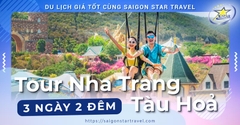 Tour Nha Trang 3 Ngày 2 Đêm Tàu Hỏa | Trải Nghiệm Mới 2025
