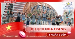 Tour Nha Trang Lễ 30/4 3 Ngày 2 Đêm: KS 4 Sao, VinWonders, Tắm Bùn Khoáng