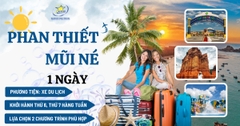 Tour Phan Thiết 1 Ngày Từ TpHCM | Tắm Biển Mũi Né, Ăn Hải Sản, Tham Quan Tháp Chàm