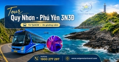 Tour Quy Nhơn Phú Yên 3N3Đ Từ TpHCM Bằng Xe Giường Nằm | Lịch Trình Hấp Dẫn, Giá Ưu Đãi