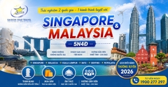 Tour Singapore Malaysia 5N4Đ Từ TpHCM - Bay Vietnam Airlines, Khách Sạn 4 Sao