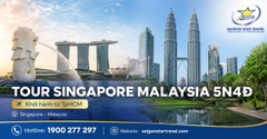 Tour Singapore Malaysia 5N4Đ Từ TpHCM - Bay Vietnam Airlines, Khách Sạn 4 Sao