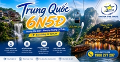 Tour Trung Quốc 6N5Đ: Trương Gia Giới - Phượng Hoàng Cổ Trấn - Phù Dung Trấn Từ TpHCM