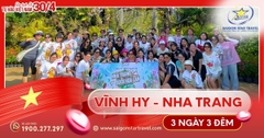 Tour Vĩnh Hy Nha Trang Lễ 30/4 3 Ngày 3 Đêm: KS 4 Sao, Đảo Khỉ, Tắm Bùn Khoáng