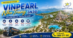 Tour Vinpearl Nha Trang 3 Ngày 3 Đêm - Nghỉ 2 Đêm Resort Cao Cấp 5 Sao