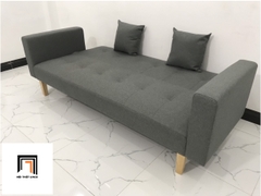 B1 Bộ ghế sofa giường đa năng SFGTV xám lông chuột dài 2m
