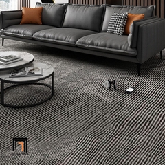 D2 Ghế sofa đơn văn phòng làm việc DT65 Cafin da Pu xám đậm
