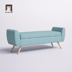 R3 Sofa bench SB4 Amsi 1m4 x 50 màu kem tinh tế cho căn hộ