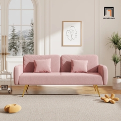 G1 Ghế sofa giường đa năng GB80 Casso dài 2m màu hồng cánh sen