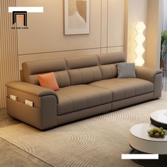 A4 Ghế sofa băng da sang trọng 2m1 BHQ4 Haxby phòng khách đẹp