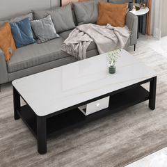 D1 Bàn trà mặt đá ceramic xám BSF12 Cofinn cao cấp 1m x 50 gia đình