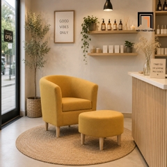 F2 Ghế sofa đơn nhỏ gọn giá rẻ DT89 Jirab phòng khách gia đình