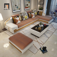D5 Ghế sofa góc L hiện đại GT175 Sakaston 3m3 x 1m8 phối màu đẹp