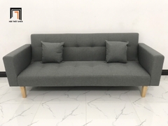 B1 Bộ ghế sofa giường đa năng GBL2 xám lông chuột dài 2m