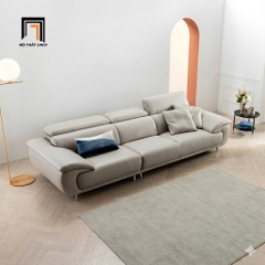 A7 Upholstered Sofa couch BHQ38 Cordia 2m5 white grey leather