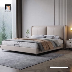 H1 Giường ngủ bọc da cao cấp GN118 Molino 1m6 x 2m sang trọng