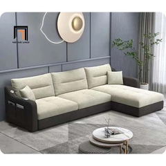 C5 Bộ ghế sofa góc giá rẻ GT53 Kles 2m4 x 1m6 căn hộ chung cư
