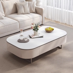 K3 Bàn sofa mặt đá cao cấp BSF20 Leaf 1m x 60 cho phòng khách