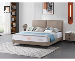Giường ngủ bọc da Pu GN71 Talia cho phòng ngủ nhỏ giá rẻ