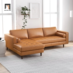 C5 Bộ ghế sofa góc L 2m2 x 1m6 GT6 Matilda da giả Pu sang trọng