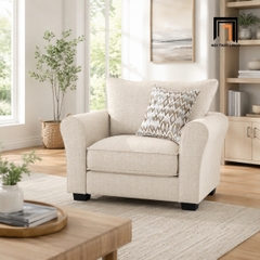 H1 Ghế sofa đơn phòng khách châu Âu DT54 Carey cho gia đình