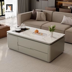 E3 Bàn sofa phòng khách chung cư BSF98 Altamont mặt đá 1m x 50