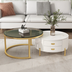 G1 Cặp bàn sofa đôi xinh xắn BSF3 Como cho căn hộ chung cư