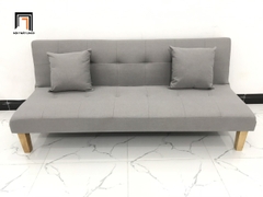 I3 Set ghế sofa giường nhỏ gọn SFG màu xám ghi dài 1m72 giá rẻ