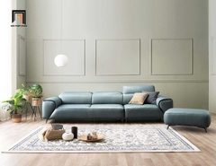 D1 Ghế sofa băng sang trọng BHQ42 Ponzo 2m5 da chống mực