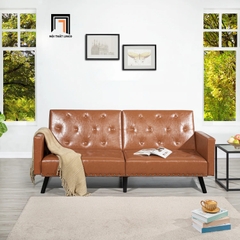 I3 Ghế sofa bed bật giường da giả bóng GB101 Sprague 2m cho công sở