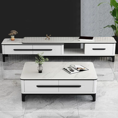 R2 Bàn sofa gia đình sang trọng BSF21 Dram 1m x 55 mặt đá trắng
