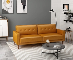 H5 Ghế sofa bed bật giường sang trọng GB75 Calisa 2m da công nghiệp