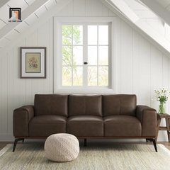 D2 Ghế sofa băng cao cấp BT177 Conley dài 2m1 da Pu sang trọng