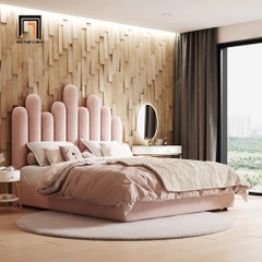 Giường ngủ kiểu dáng hiện đại GN35 Nyasia phòng ngủ cao cấp