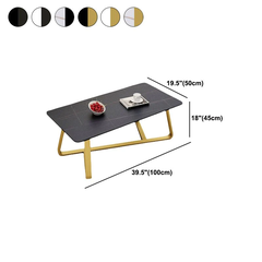 K1 Bàn sofa mặt đá chữ nhật BSF1 Crosso 1m văn phòng làm việc