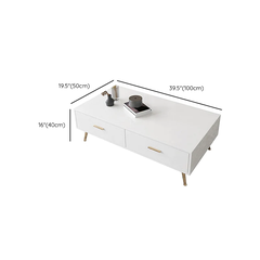 C3 Bàn sofa phòng khách chung cư BSF22 Slam 1m x 50 sơn trắng