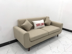 C5 Bộ ghế sofa băng dài 1m9 NS04 màu kem phòng khách chung cư