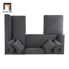 D5 Bộ ghế sofa góc chữ U phòng khách GT3 Kingee 2m5 x 1m6 giá rẻ