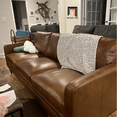 D3 Ghế sofa băng cao cấp BT33 Abbot 2m da giả sang trọng